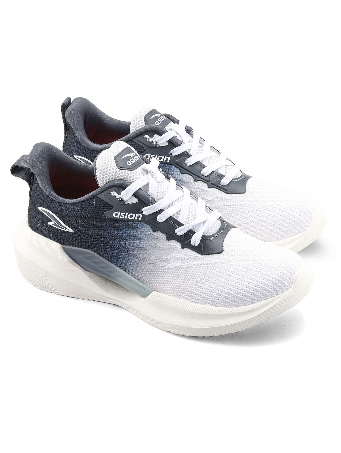 boys textured lace up sports shoes