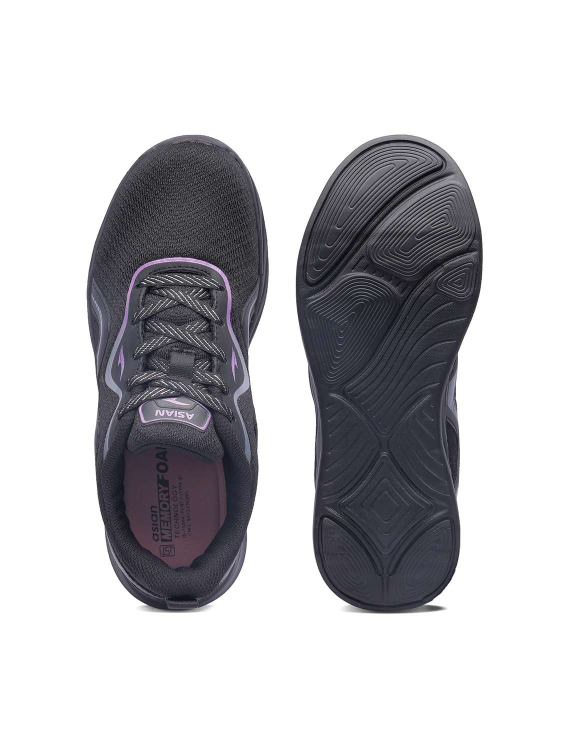 Women Textured Lace Up Sports Shoes - 22765583 -  Standard Image - 5