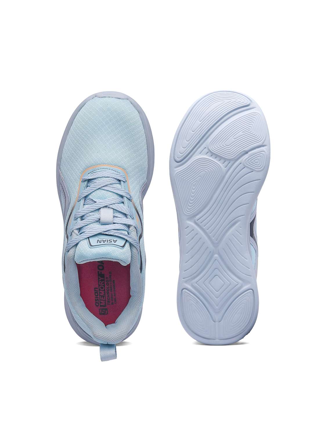 Women Textured Lace Up Sports Shoes - 22765585 -  Standard Image - 5