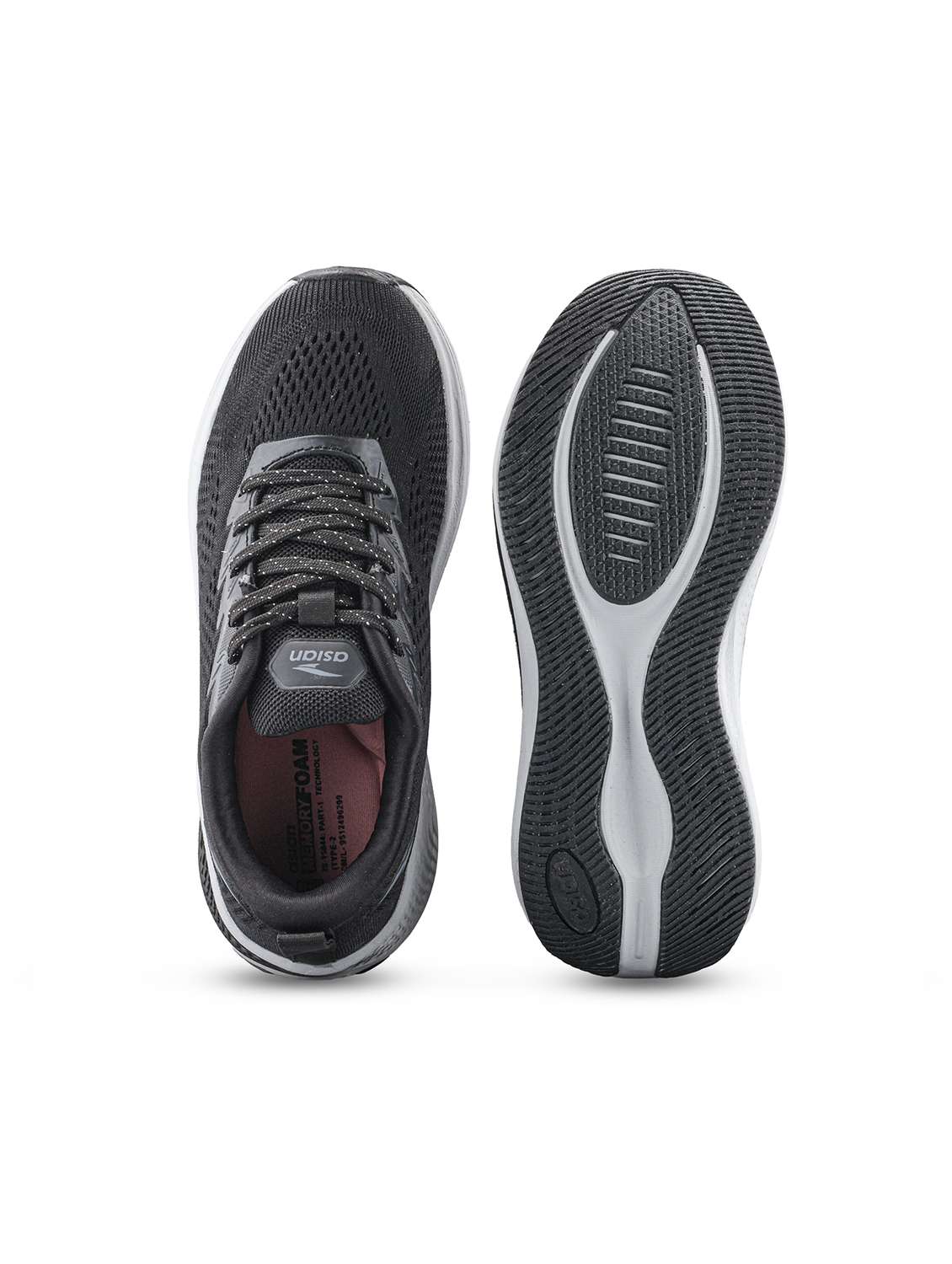 Women Textured Lace Up Sports Shoes - 22765590 -  Standard Image - 5