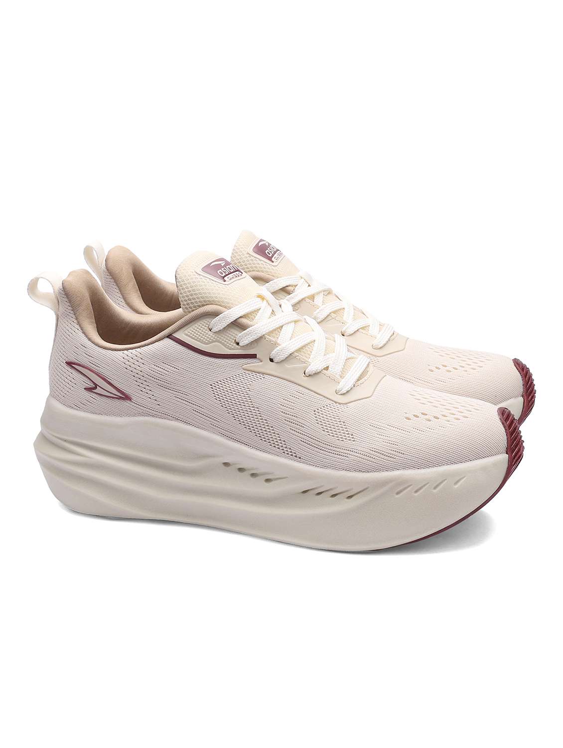 men solid lace up sport shoes