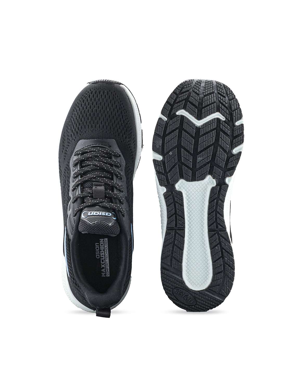 Men Solid Lace Up Sport Shoes - 22765608 -  Standard Image - 5