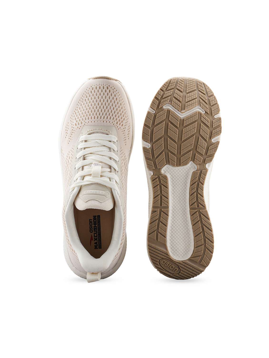 Men Solid Lace Up Sport Shoes - 22765609 -  Standard Image - 5