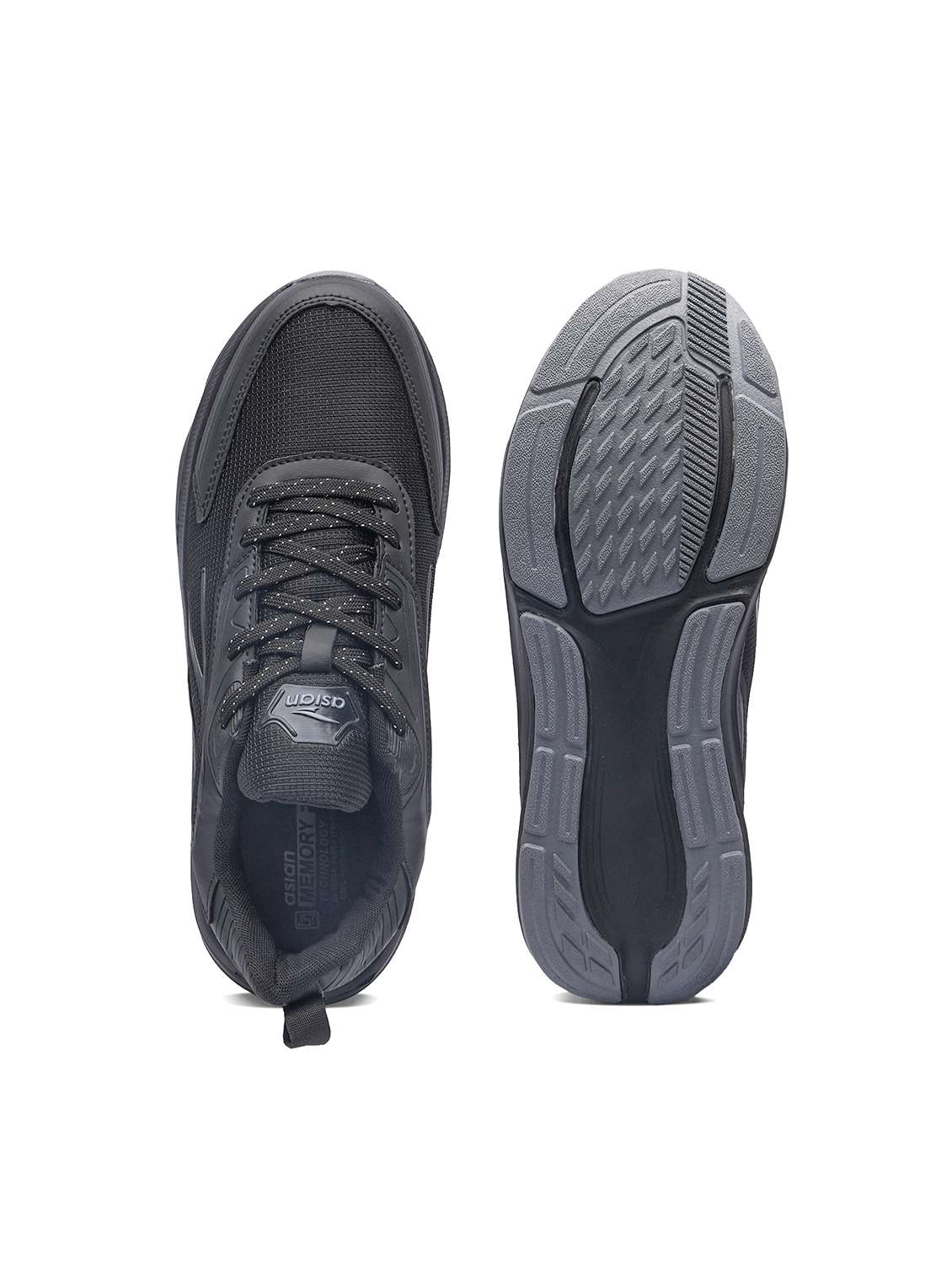 Men Solid Lace Up Sport Shoes - 22765613 -  Standard Image - 5