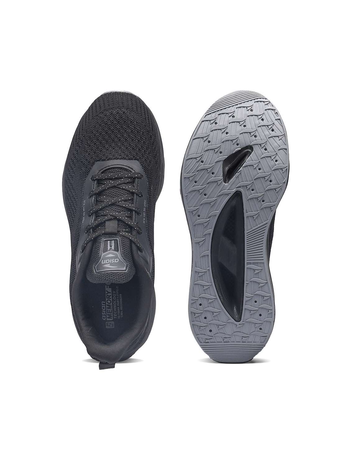 Men Solid Lace Up Sport Shoes - 22765625 -  Standard Image - 5