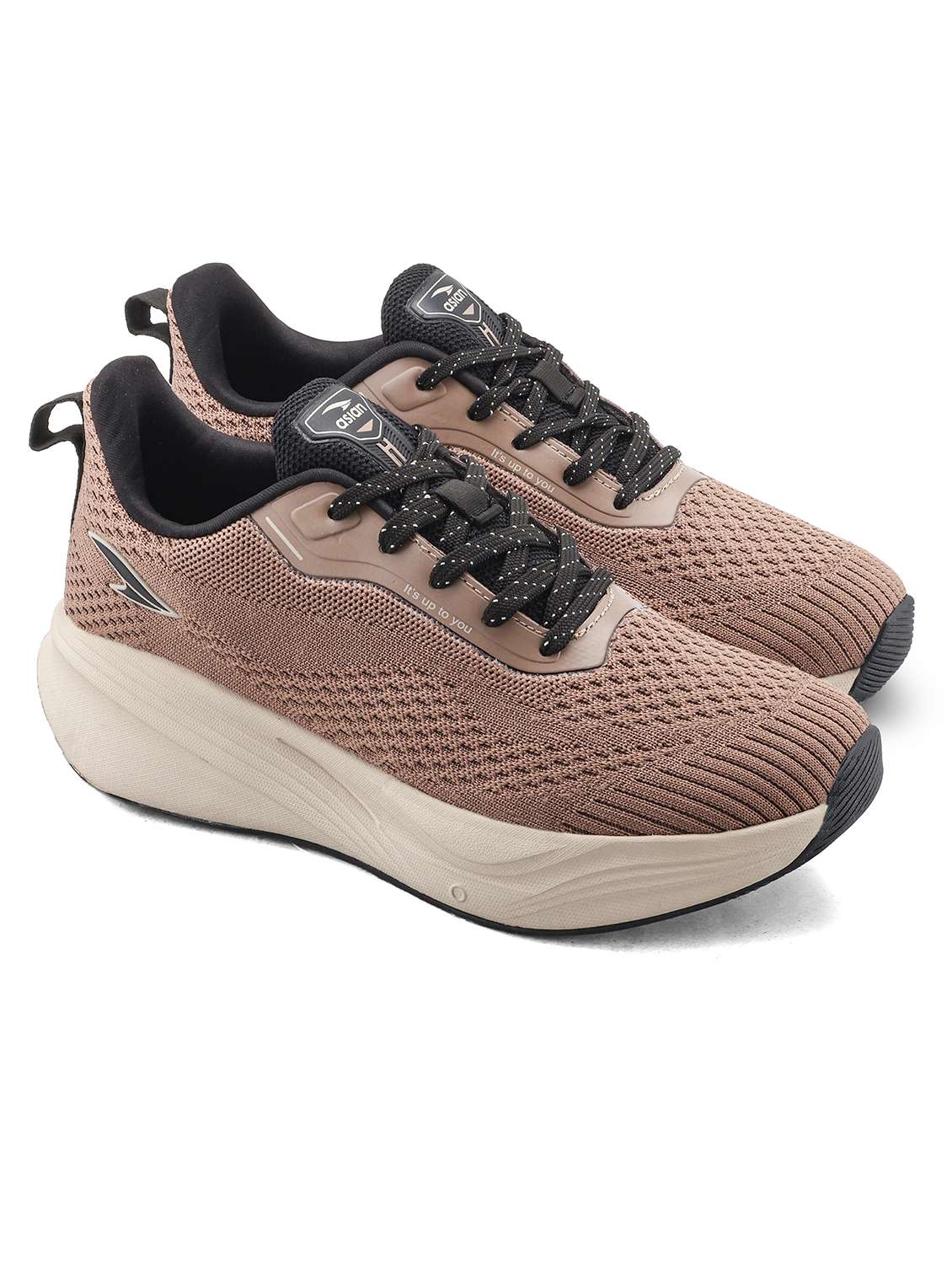 men solid lace up sport shoes