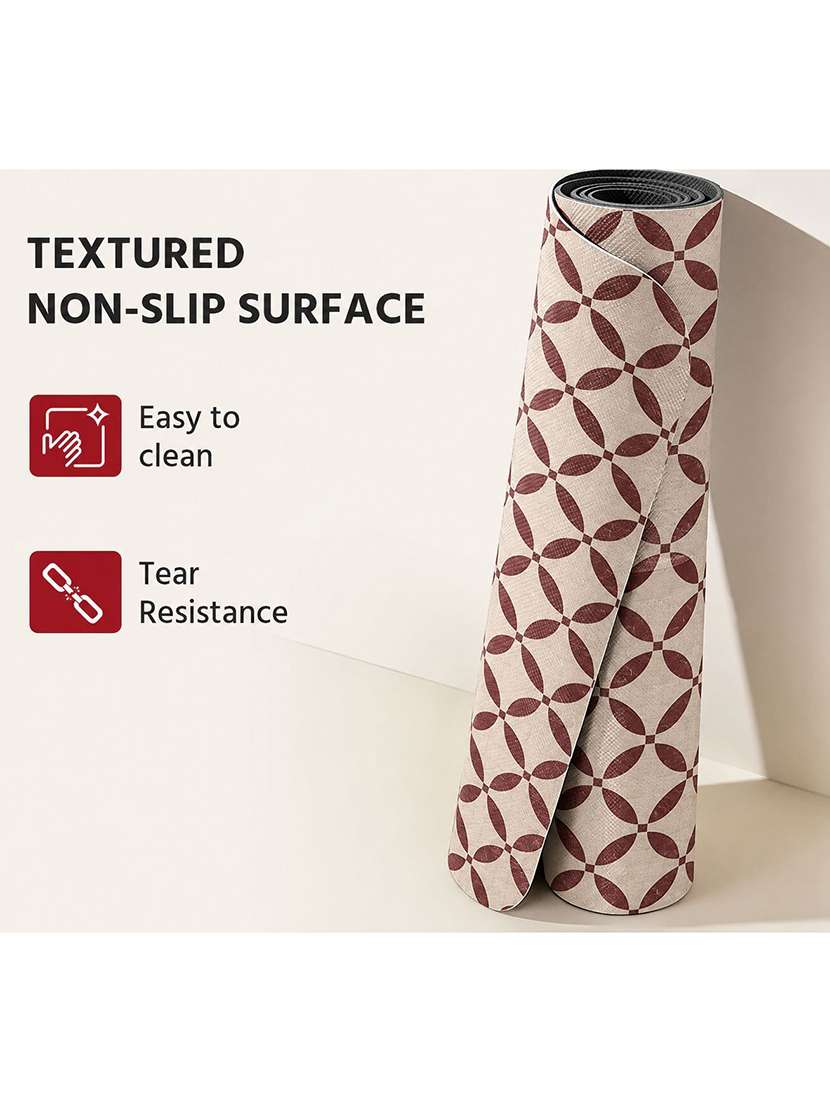 Non-slip Printed Yoga And Exercise Mat - 22765669 -  Standard Image - 3