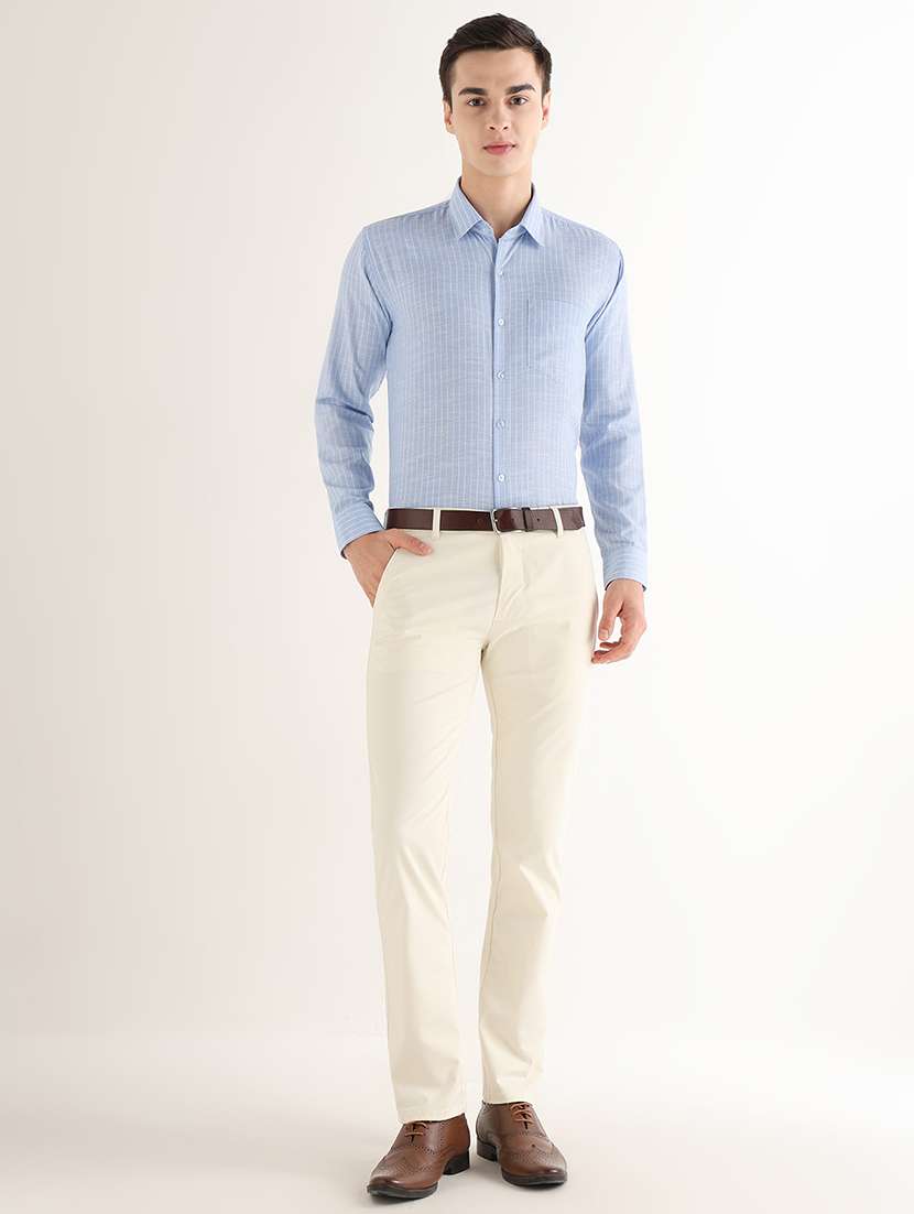 Women Striped Long Sleeves Formal Shirt - 22765782 -  Standard Image - 5