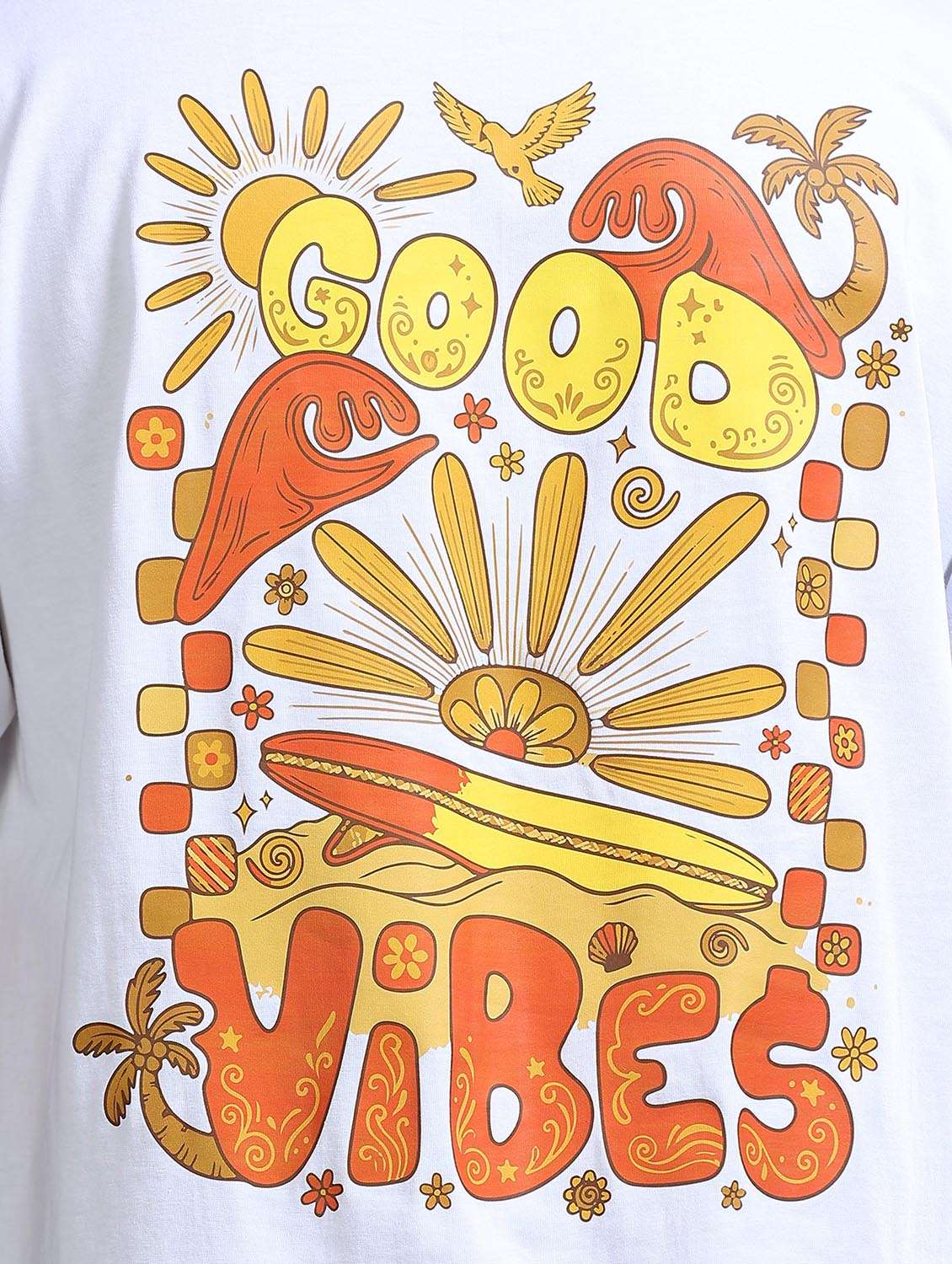 Men Printed Short Sleeve Loose Fit T-shirt - 22766727 -  Standard Image - 5