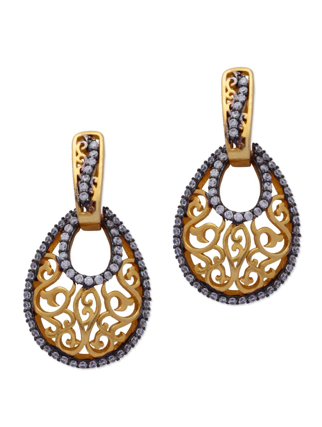 jali cutwork earrings