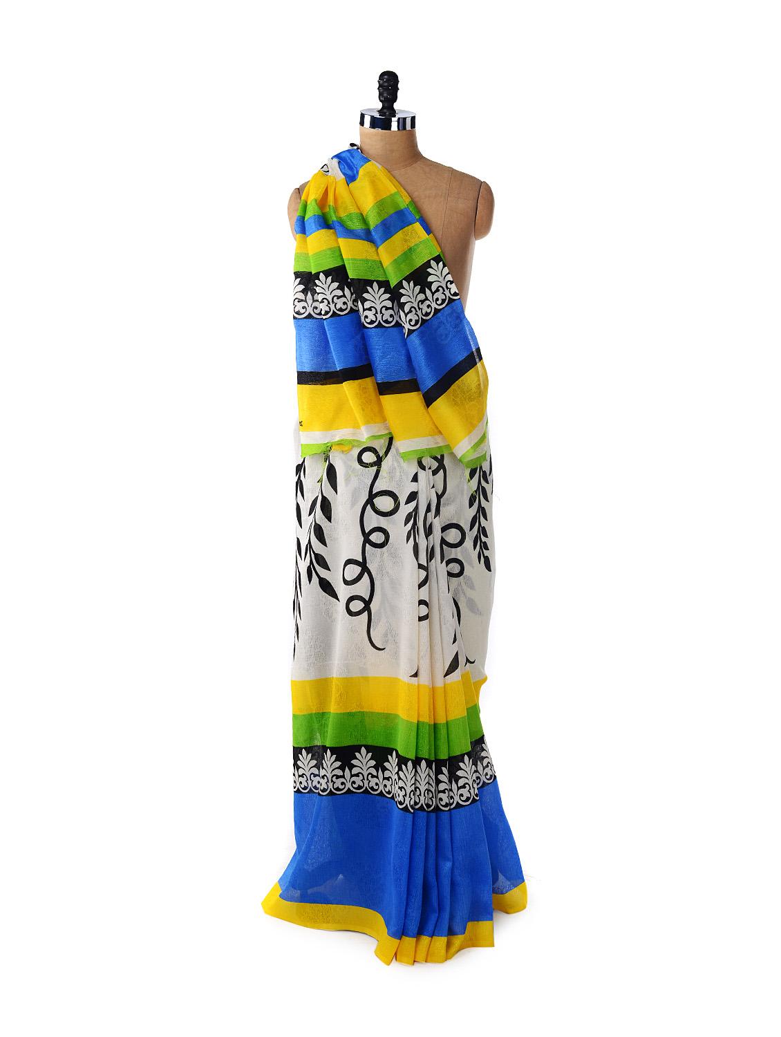 Designer Multicoloured Printed Saree - ROOP KASHISH
