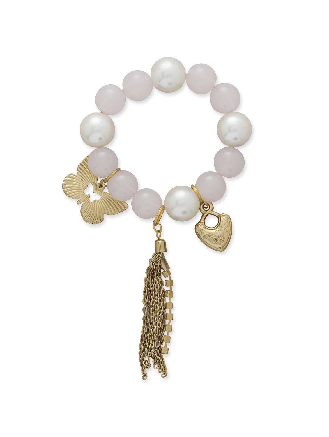 pastel charm bracelet
