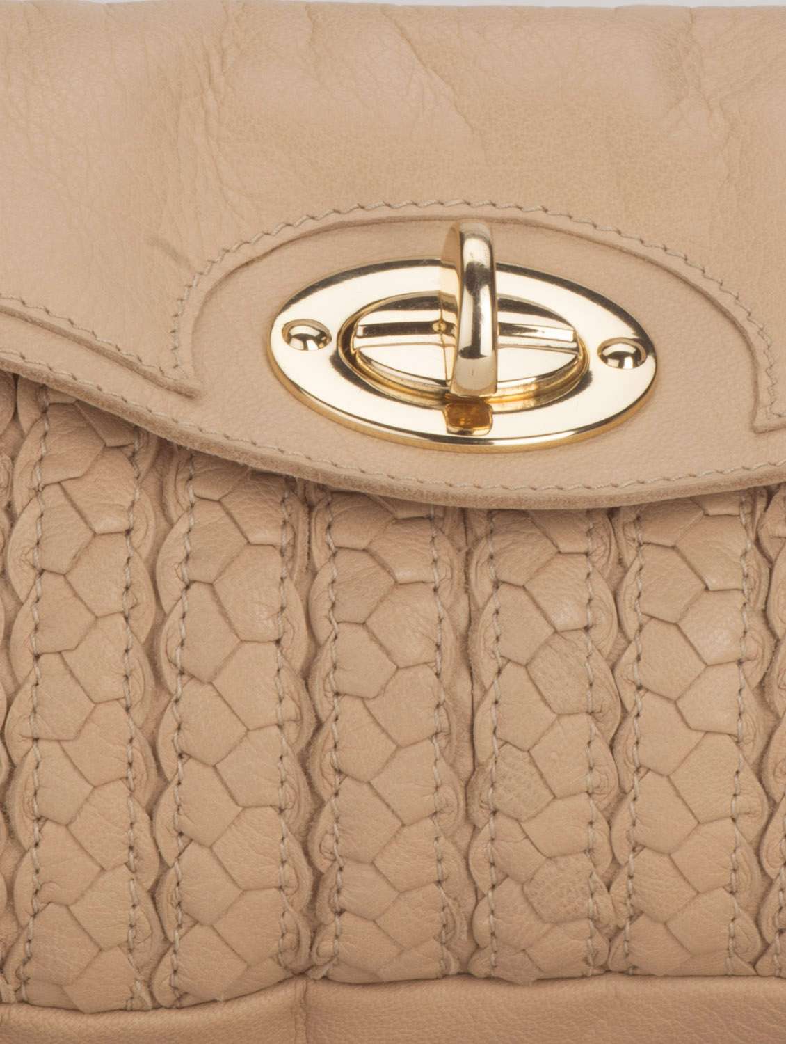 Tasseled Peach Clutch - 35679 -  Standard Image - 3