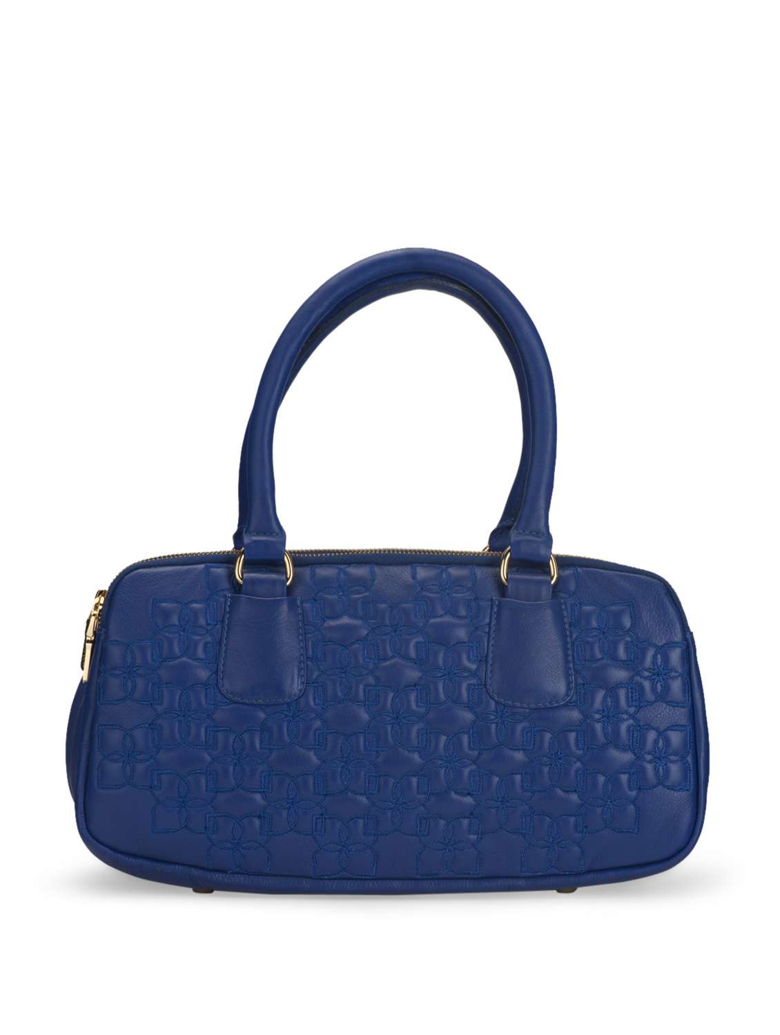 Indigo Blue Tote With Textured Detailing - 35717 -  Standard Image - 5