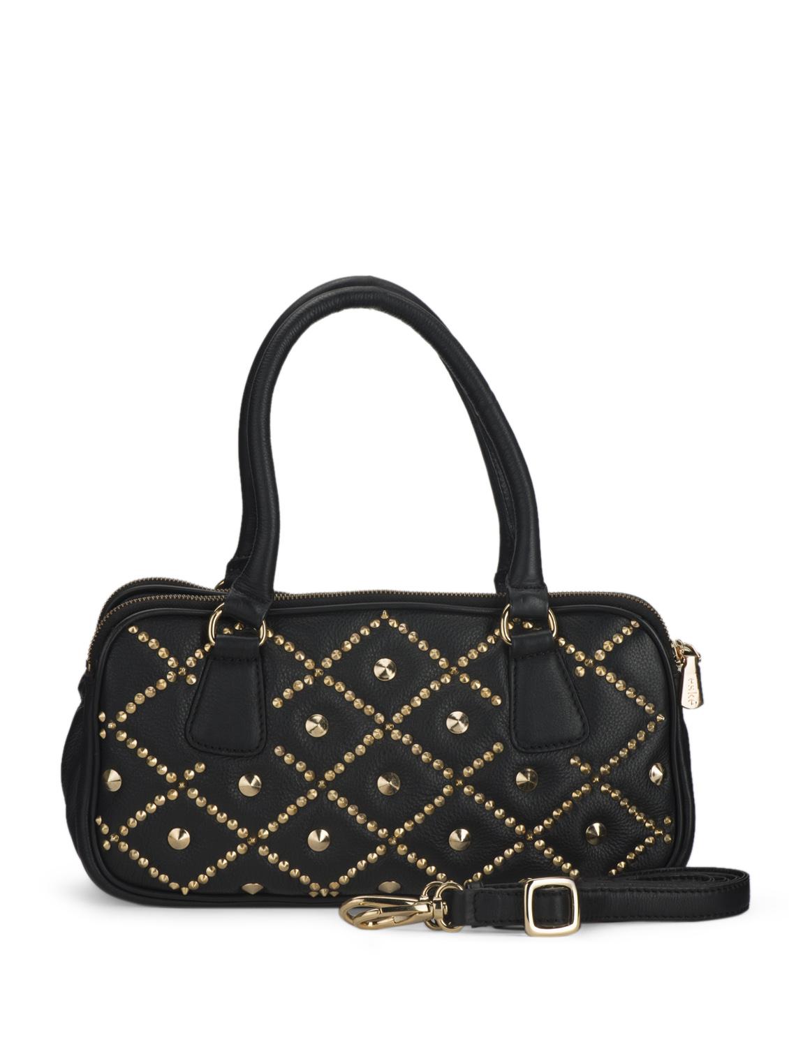 Studded Black Tote - 35723 -  Zoom Image - 0