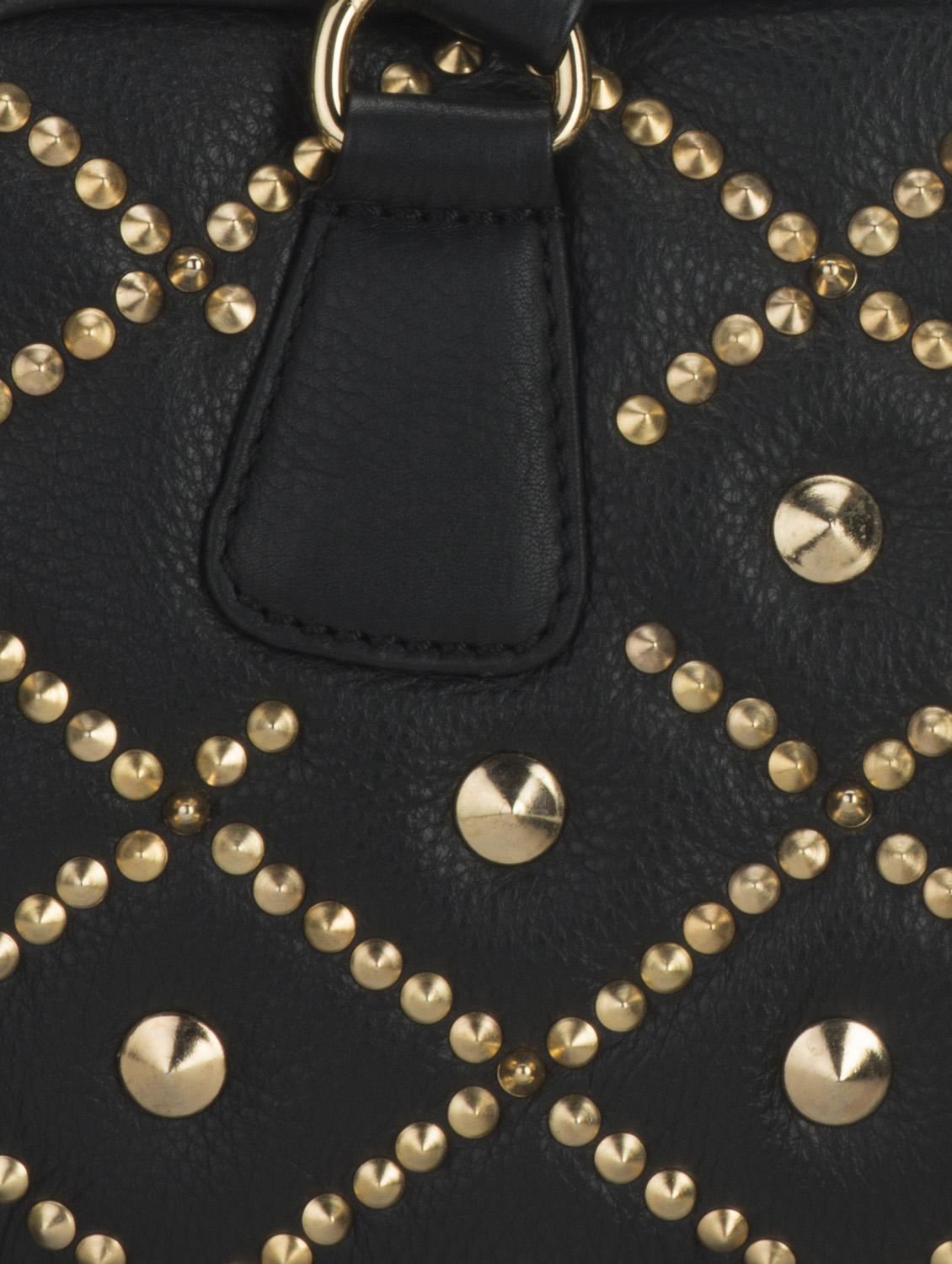 Studded Black Tote - 35723 - Standard Image - 3