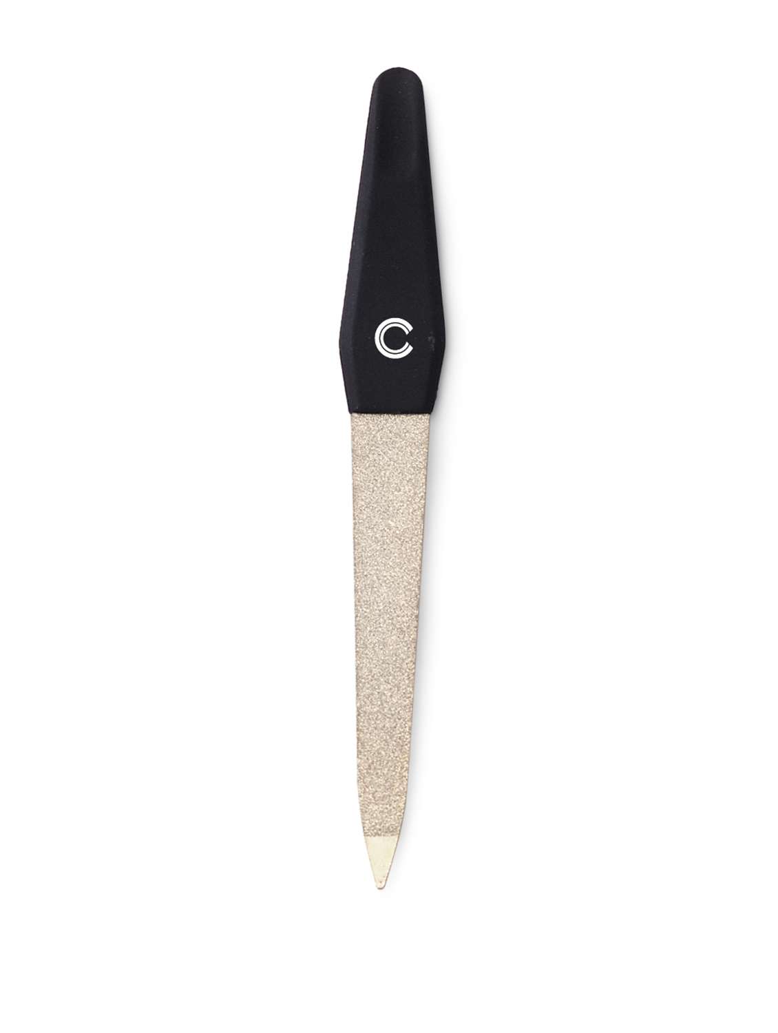 black & silver nail filer