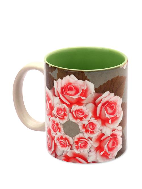 Mug Ceramic Kaleidoscope - Rose - The Elephant Company