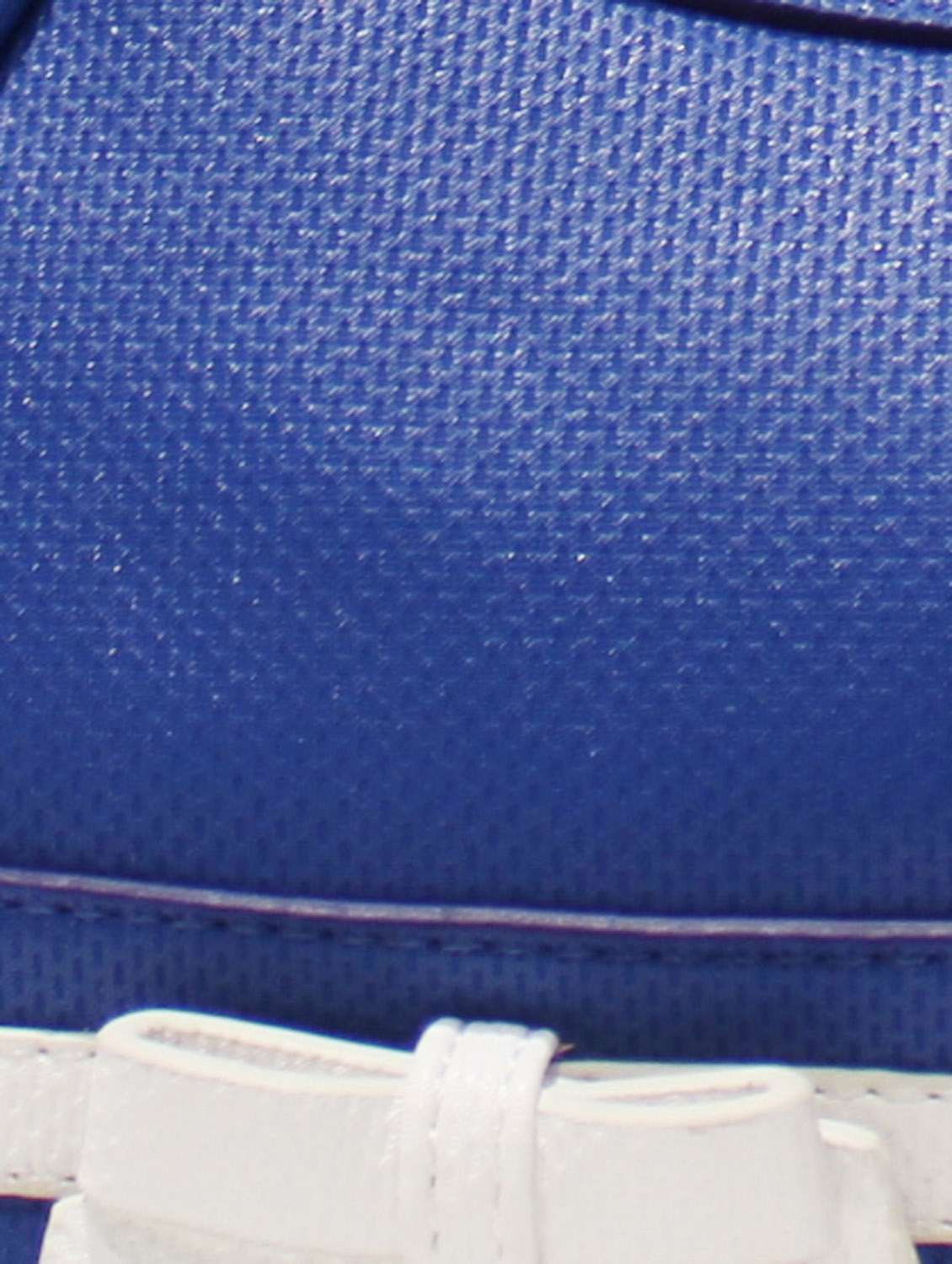 Blue Satchel with White Ribbon and Bow - 46234 -  Standard Image - 3