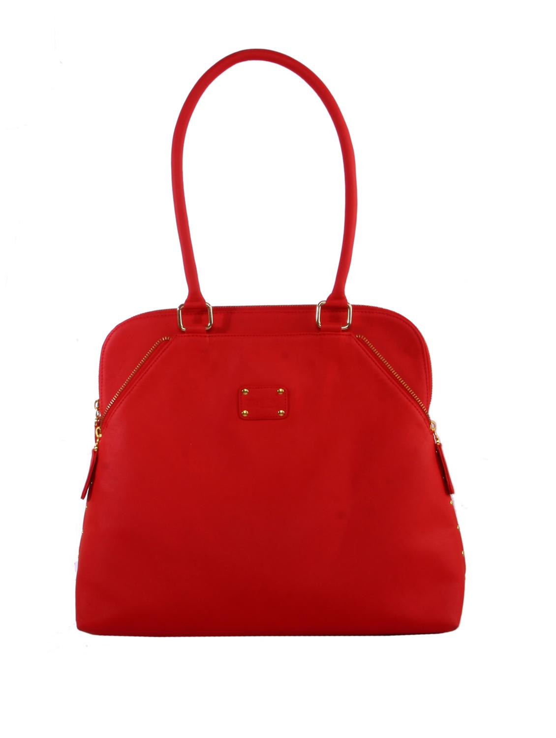 Metal Zipper with Studs Handbag - 47815 - Zoom Image - 0