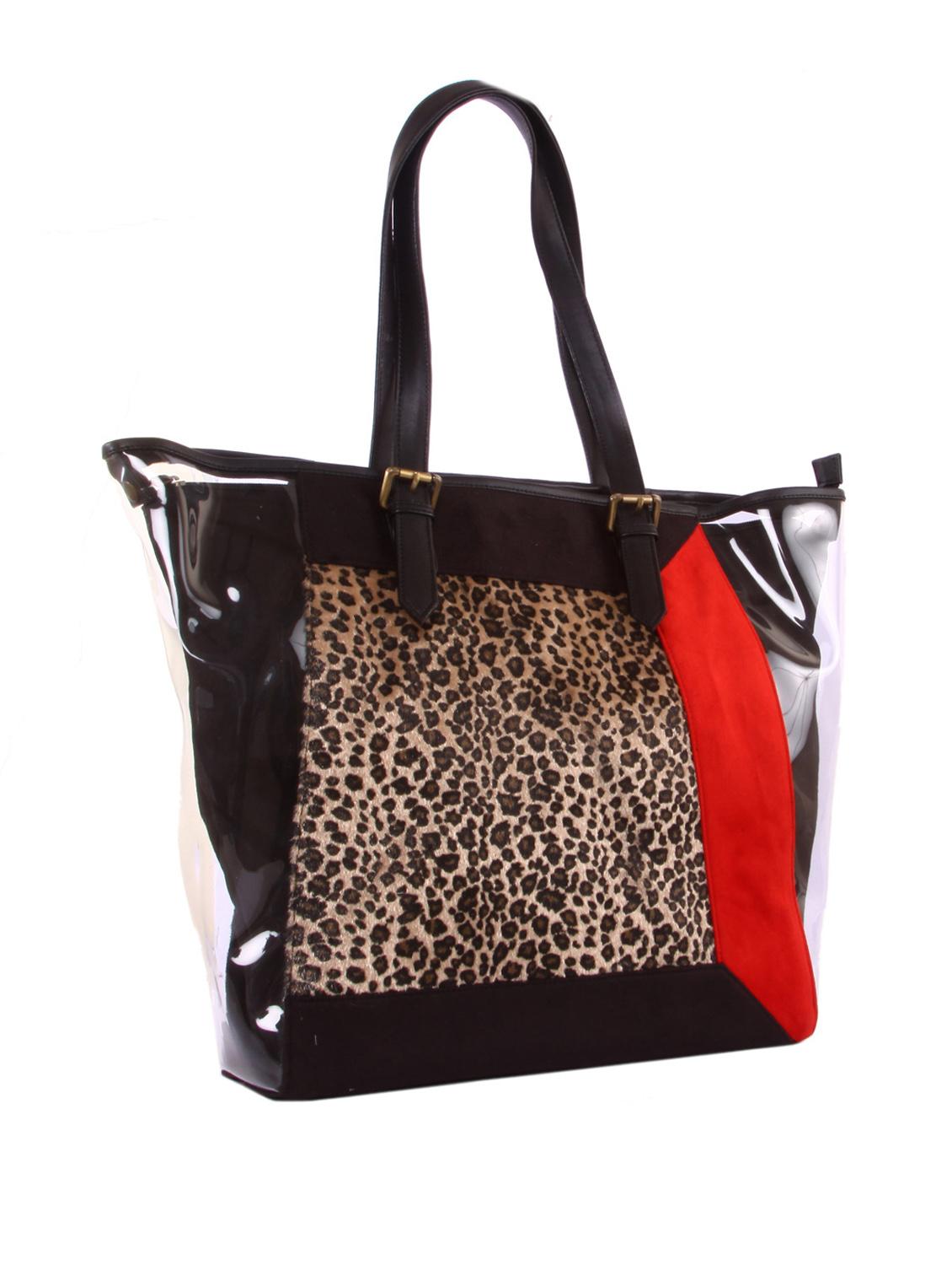 Animal Print Handbag - 47830 - Standard Image - 3