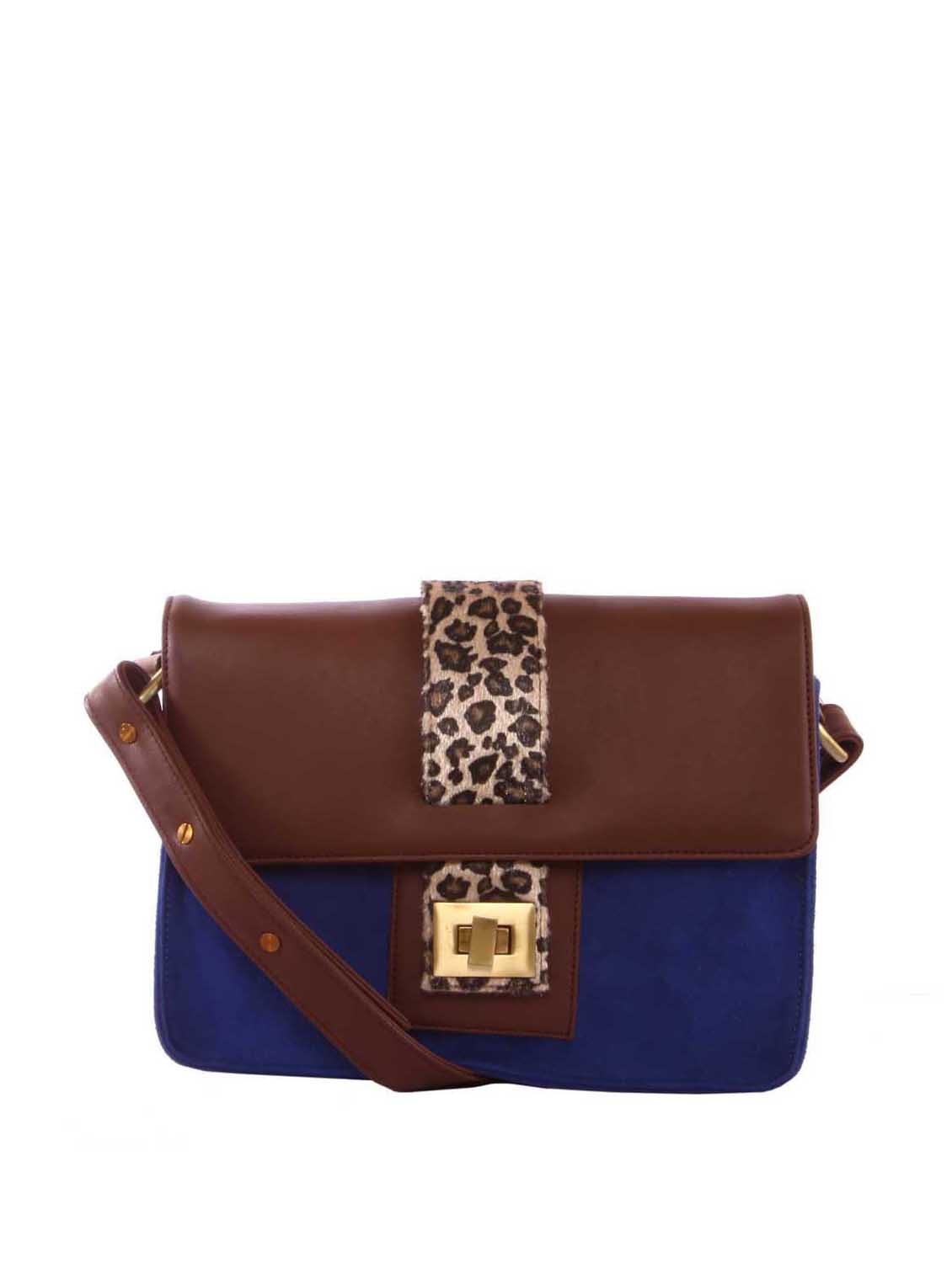 Sling Bag with Animal Print Buckle - 47849 - Standard Image - 5