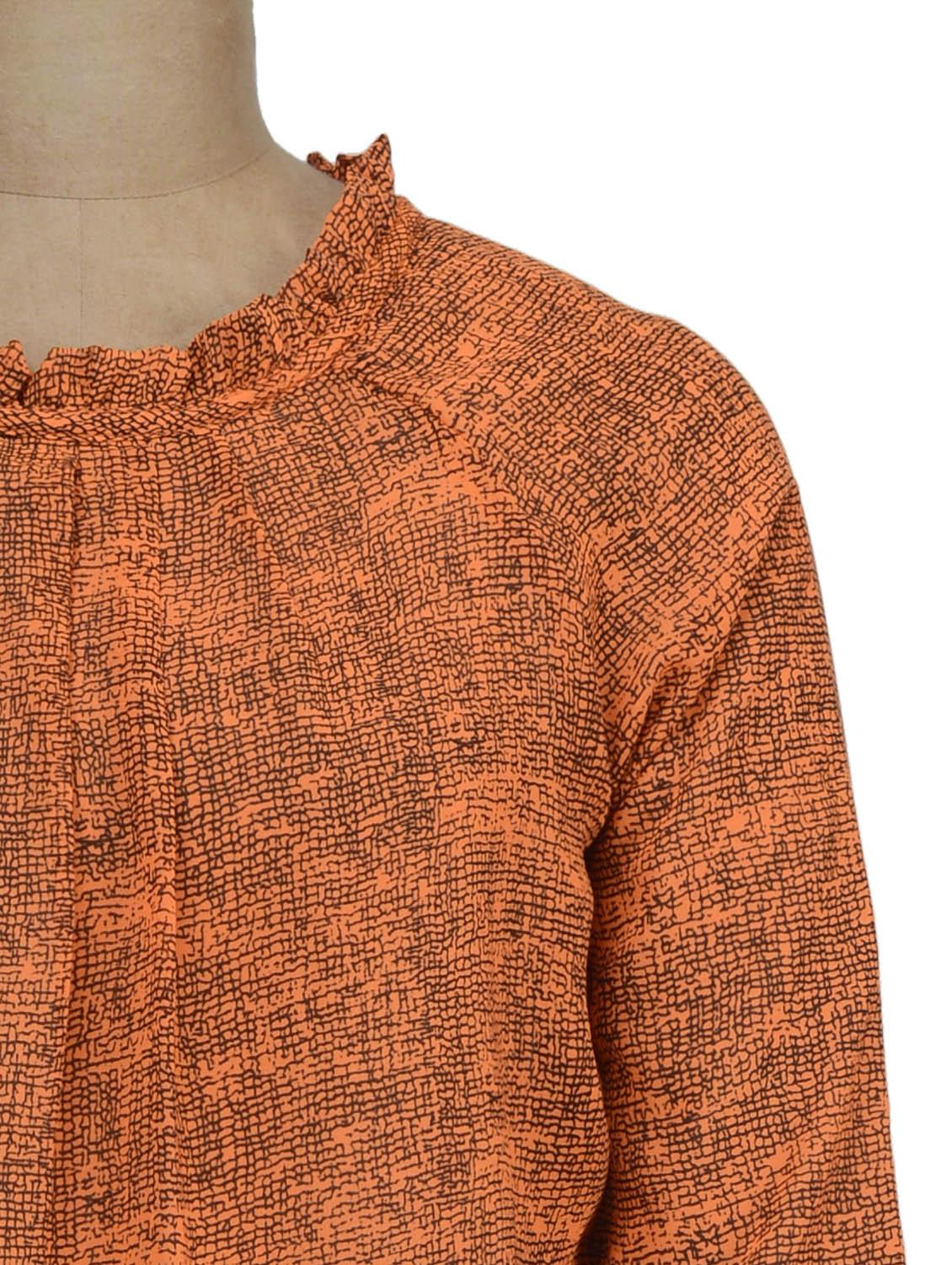 candy orange sheer top - 48359 - Standard Image - 3
