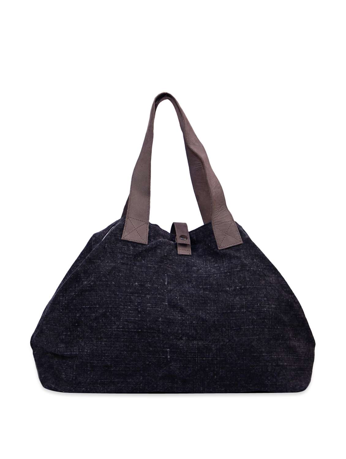 black casual handbag
