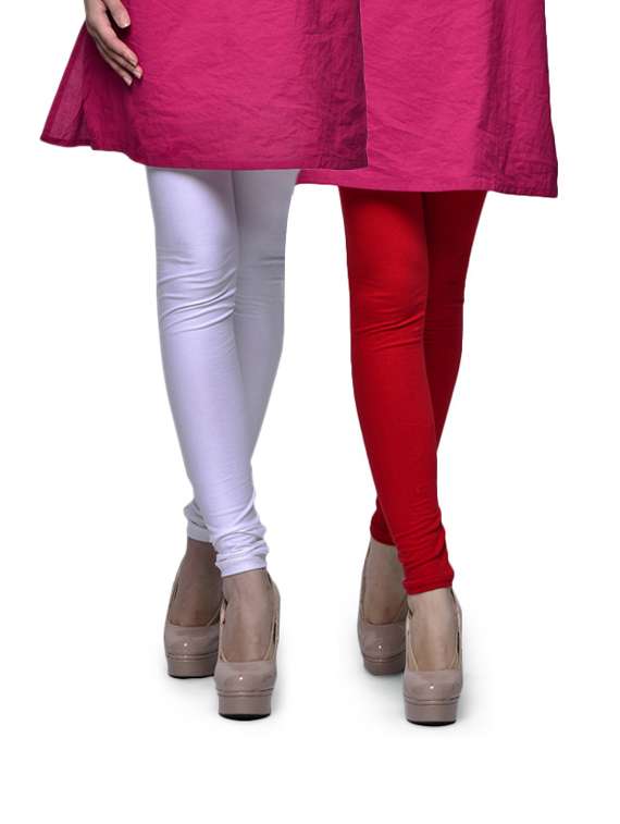 set of 2 cotton leggings