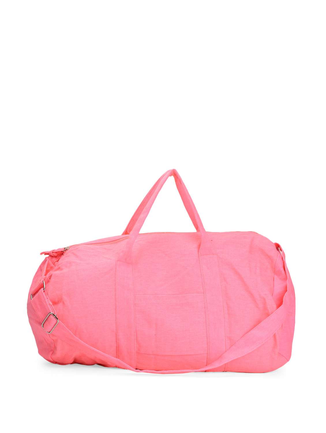 Buy online Neon Pink Duffle Bag from bags for Women by Teen And Tyâ€™s