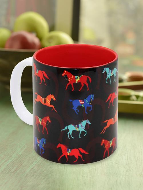 Stallion Horseshoe Coffee Mug - The Elephant Company