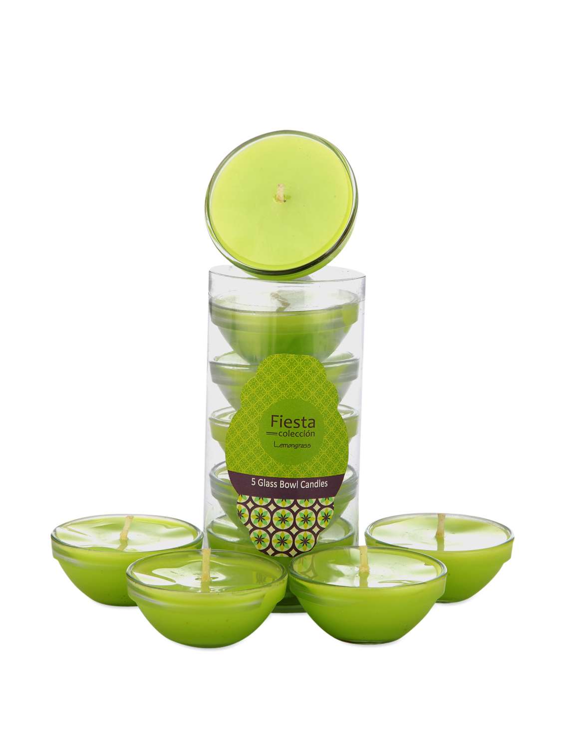 5 piece bowl shaped aroma candles