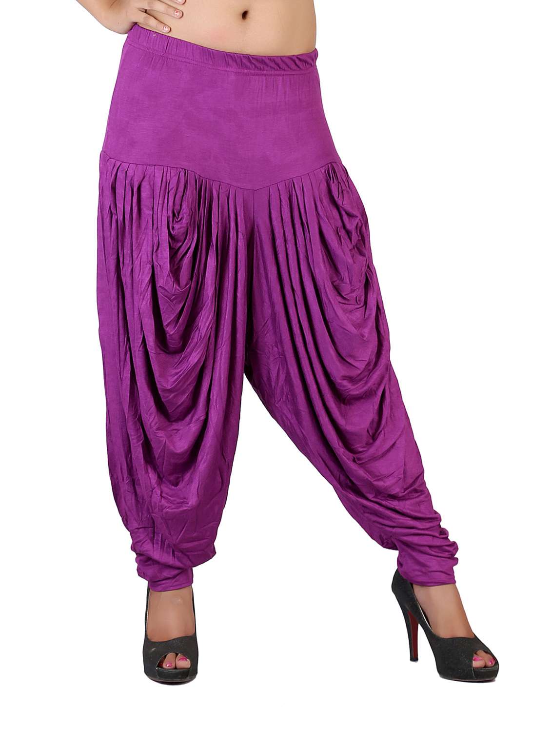 Purple dhoti pants Clearance