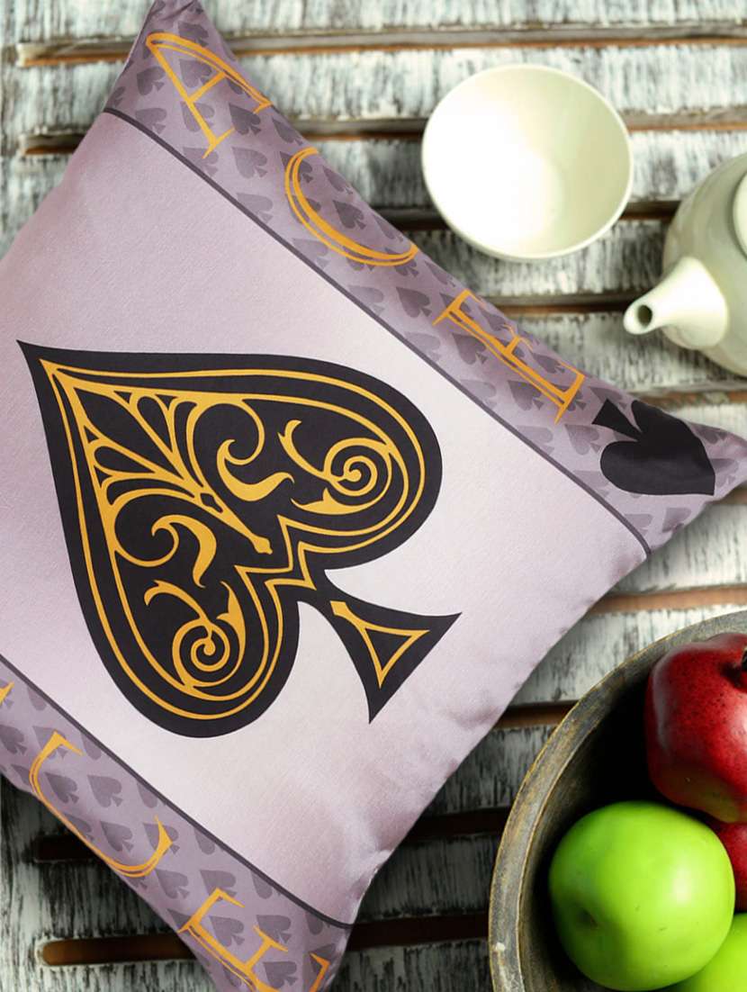 ace of spades cushion cover