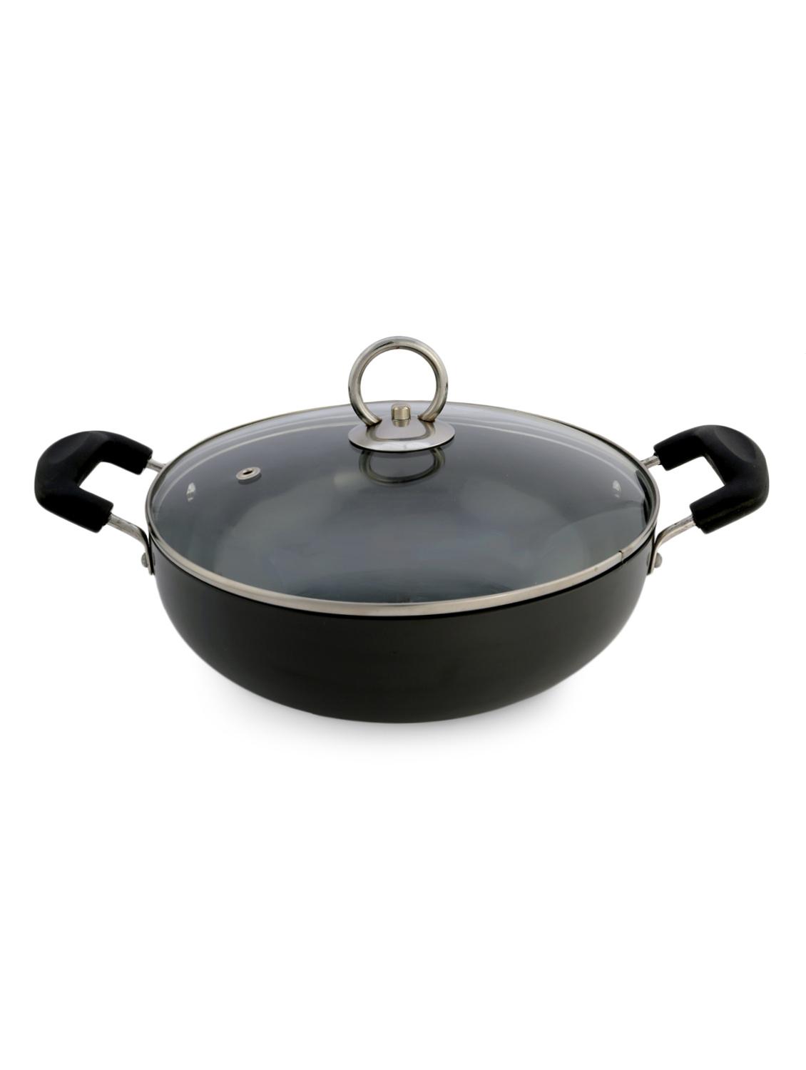 Anodised Deep Kadai GL 3L - Metallino