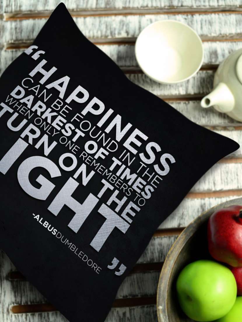 harry potter quote cushion cover