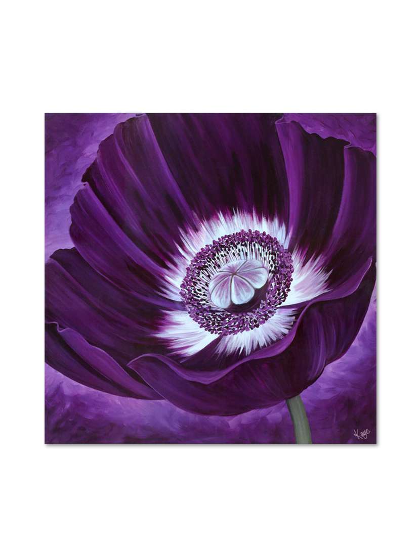 multicolour abstract printed  canvas panting