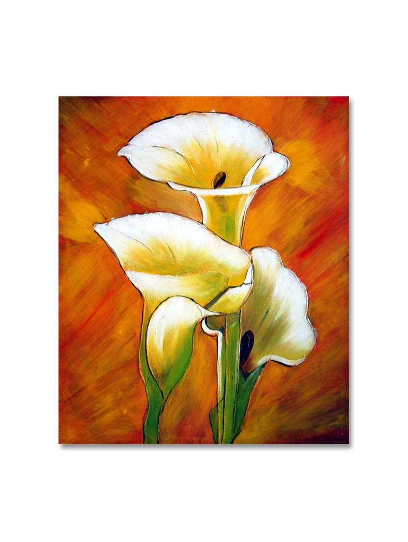 multicoloured premium printed painting on canvas