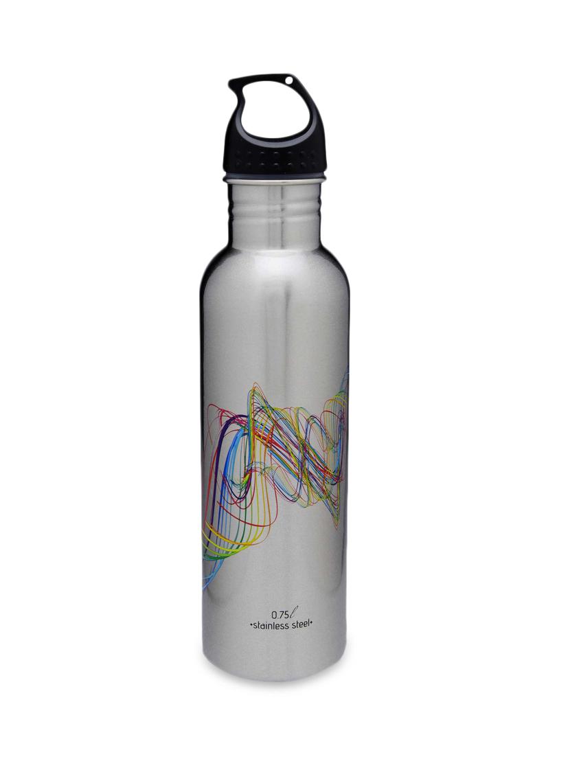 Set Of 6 Silver Stainless Steel 750 Ml Bottle - By