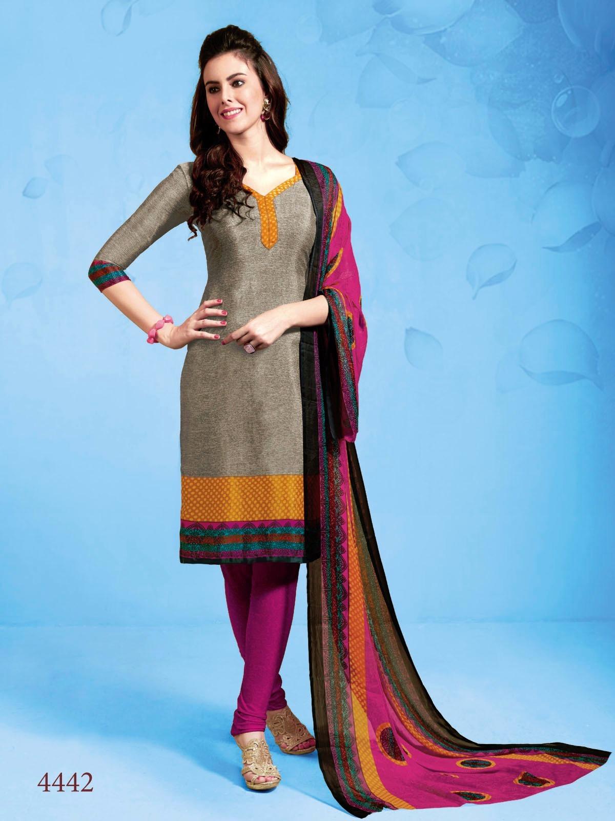 synthetic dress materials online shopping
