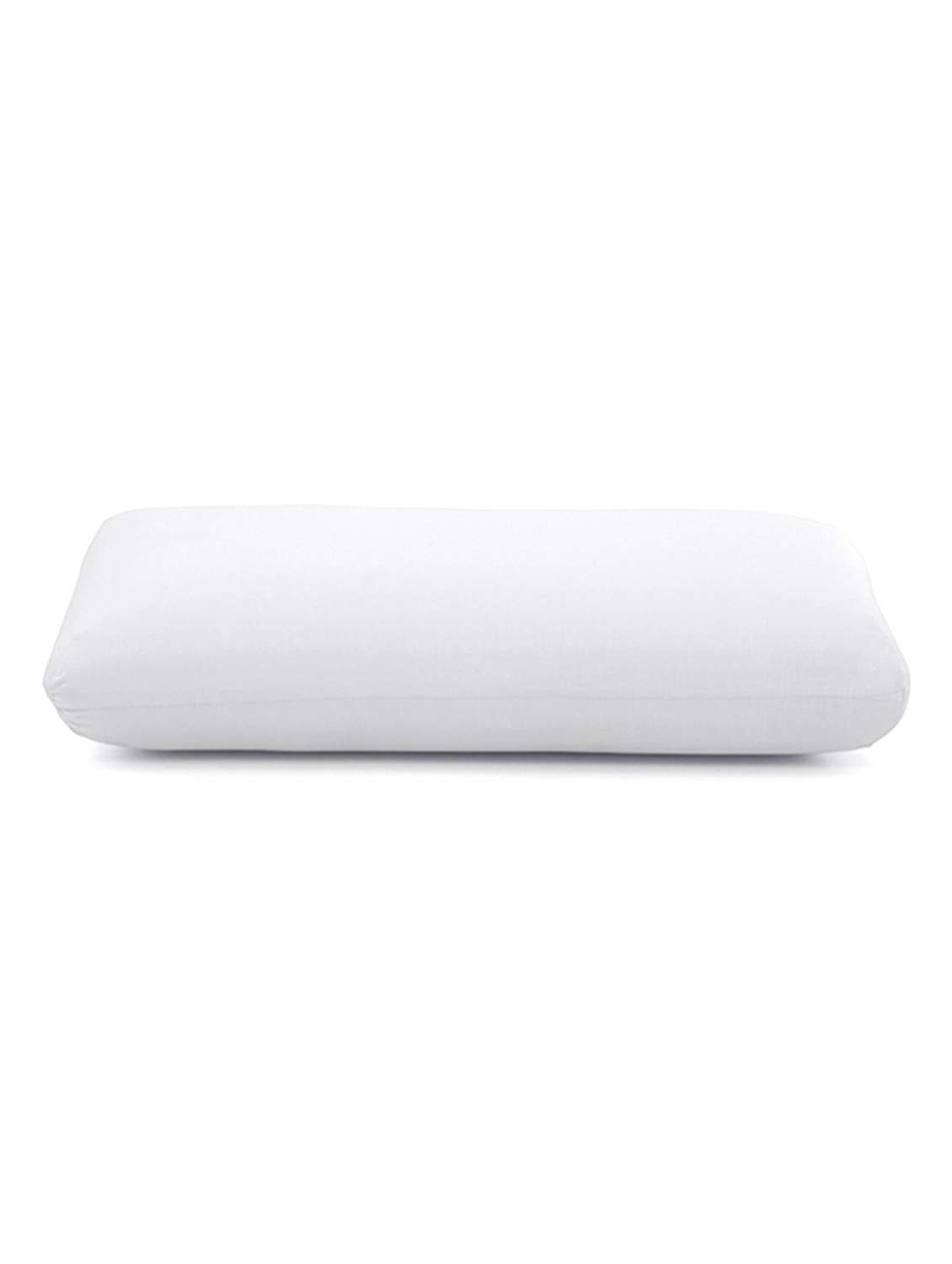 Buy White Solid Memory Foam Pillow For Unisex From The White