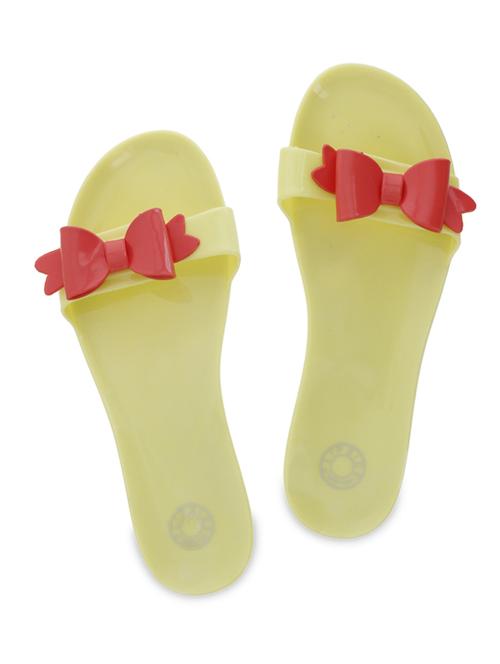 green Fancy embellished flip Flops - 9656842 -  Standard Image - 0