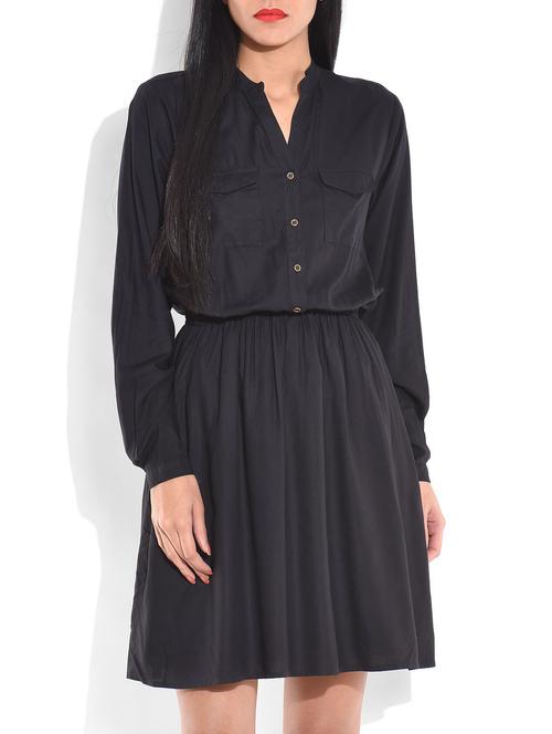 A-Line Dress with Belt