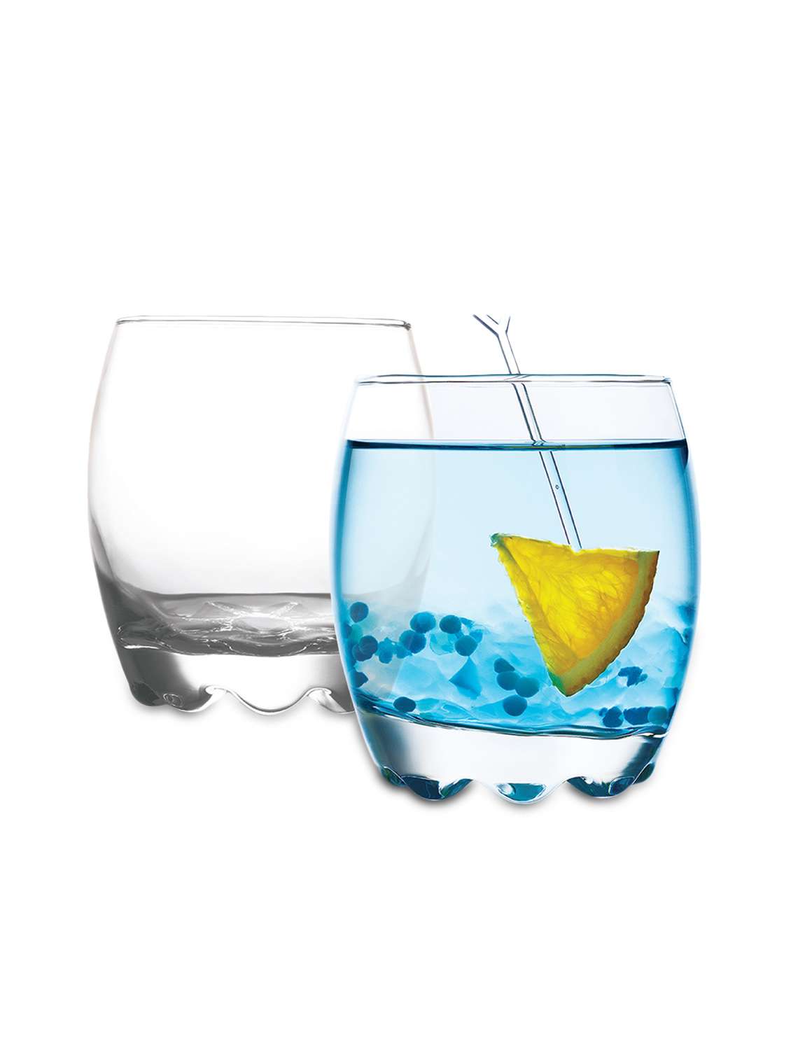 Buy online Clear Dishwasher Safe Glass Set Of 6 from Bar & Drinkware