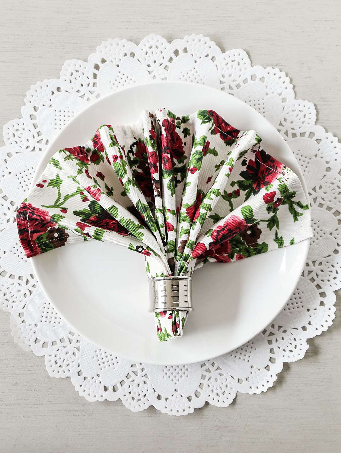 printed dinner napkins set (set of 6)