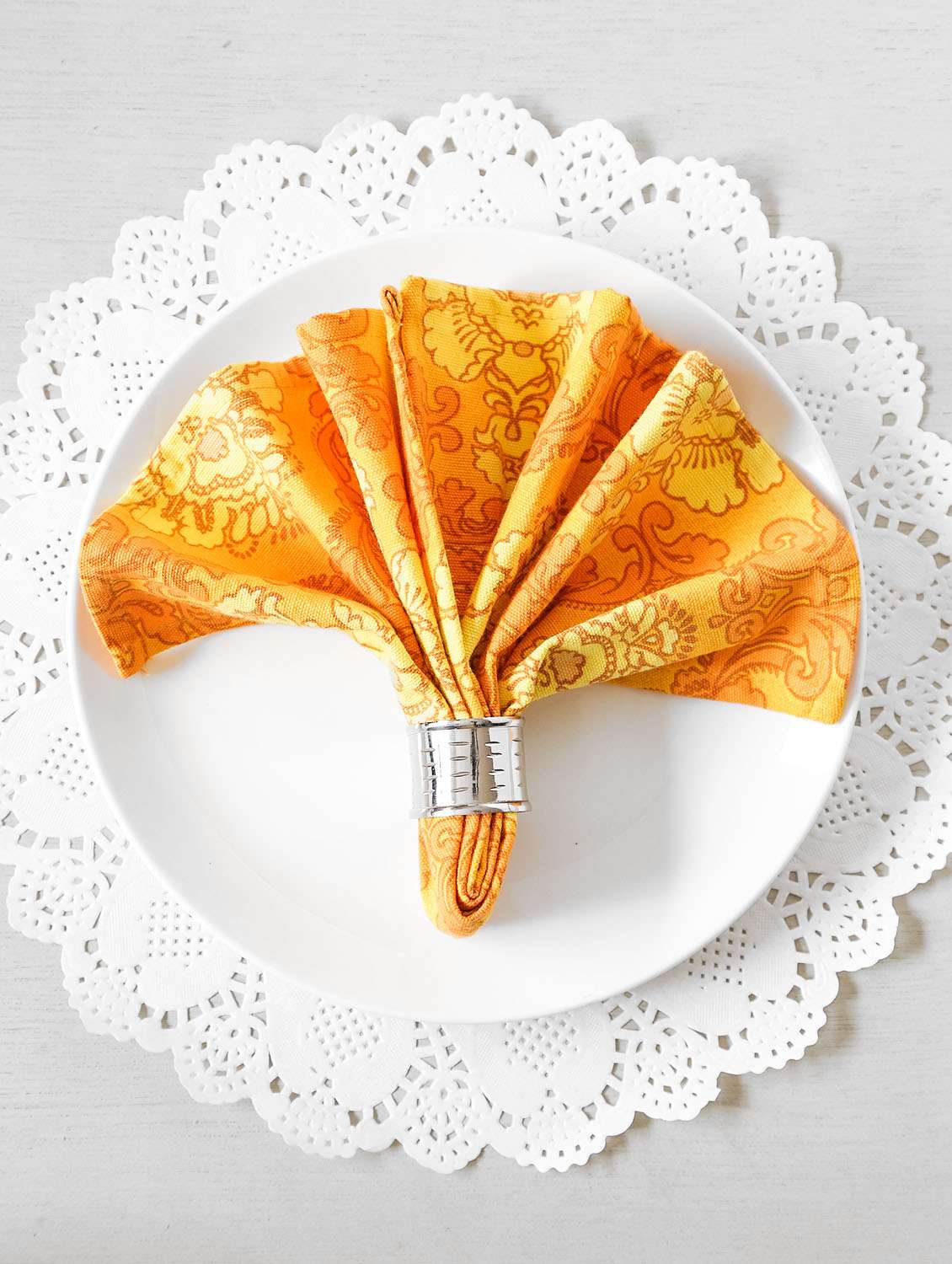 printed dinner napkins set (set of 6)