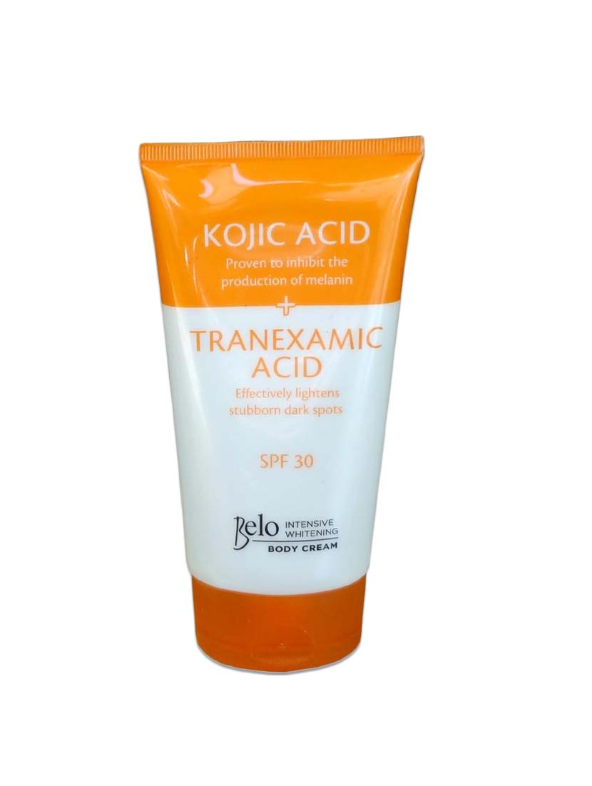 Belo Herbal Intensive Whitening Body Cream With Kojic And SPF 30 With Natural Extracts - By