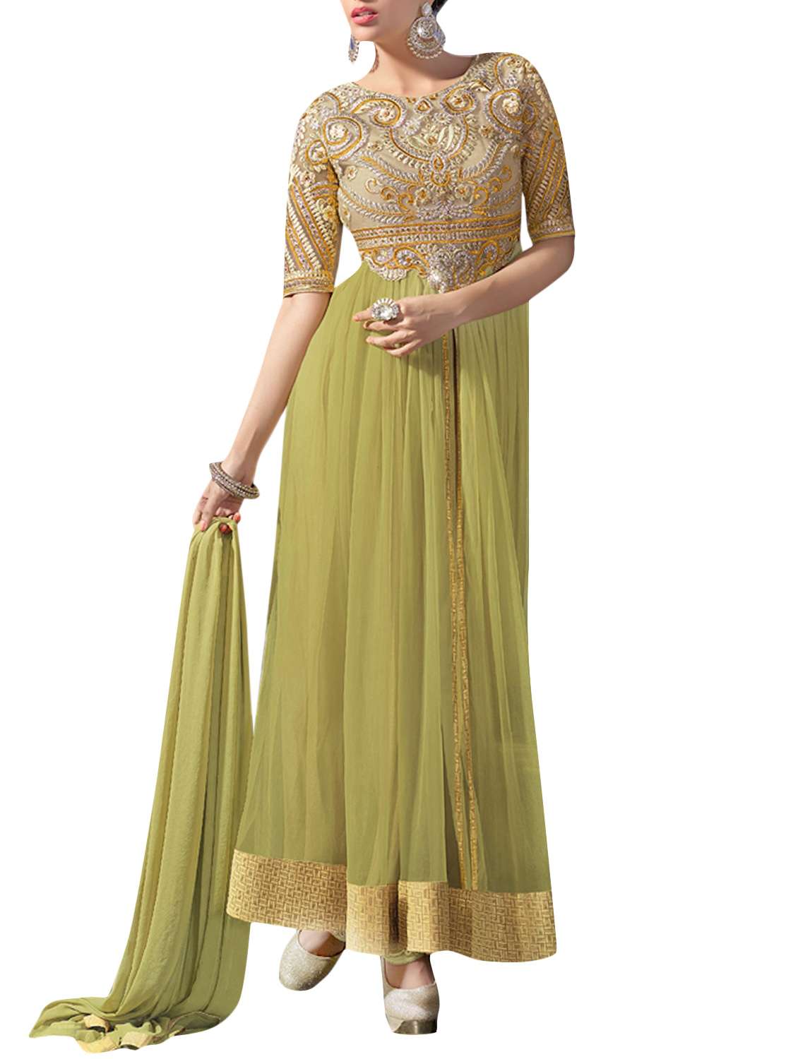 green emerald velvet dress Floral-print Lemon Yellow Long Prom Dress Lemon / 2
