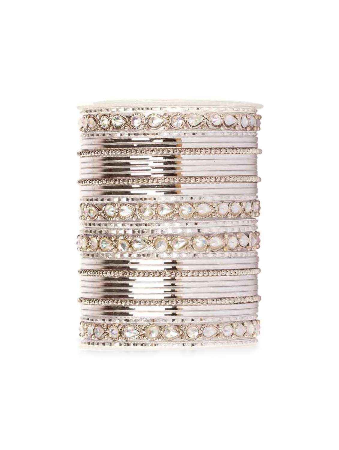 silver alloy bangles