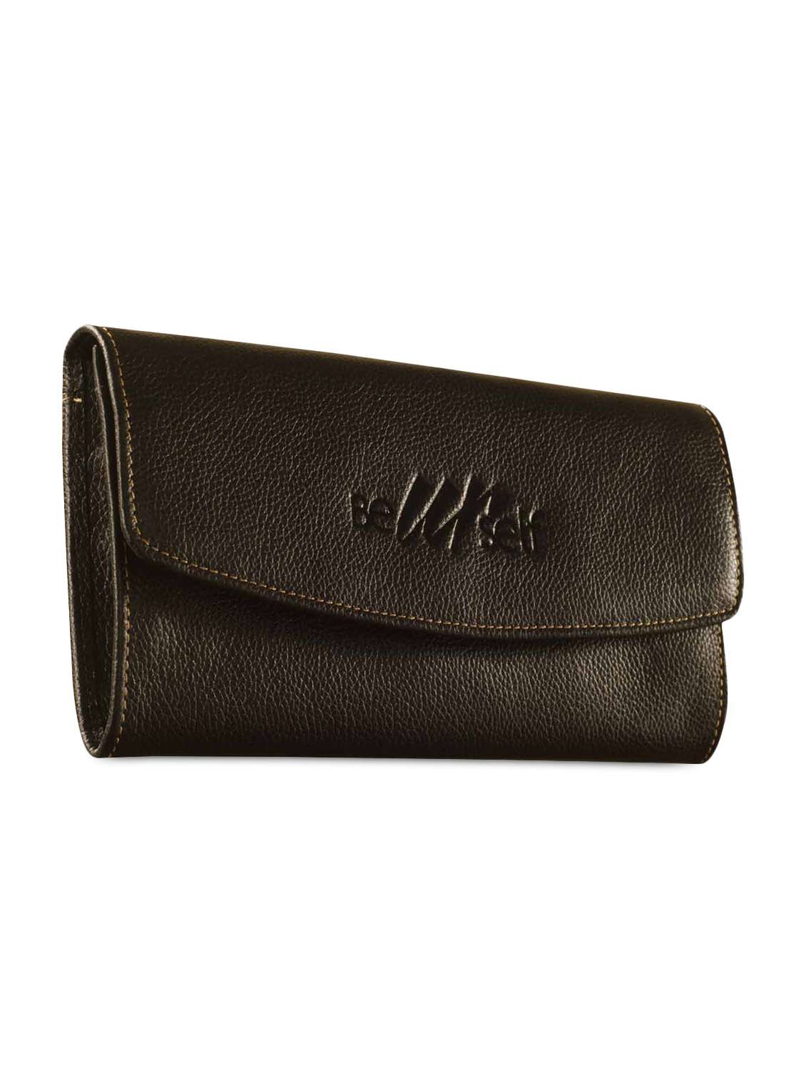 black leather wallet